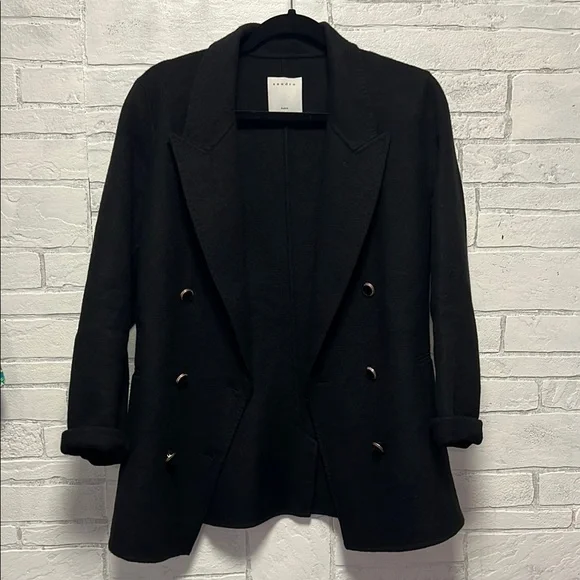 Sandro paris Madeen Pea Coat